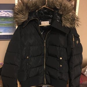 Michael Kors, faux fur,, winter coat